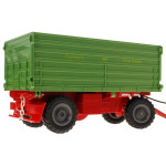 Traktor s prívesom RC 1:28 zelený RTR